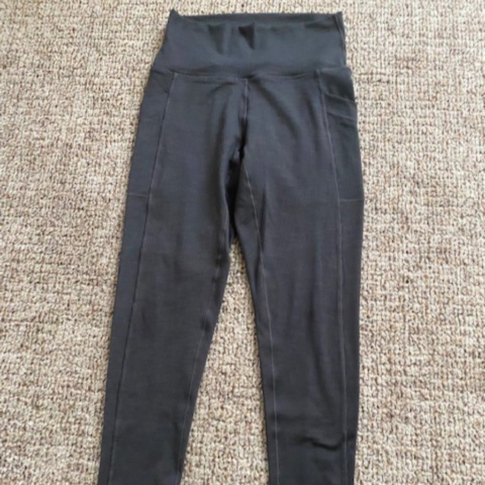 PrAna Becksa 7/8 Legging Black Heather Size Small